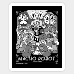 Mazinger The Macho Robot Mecha Anime Sticker